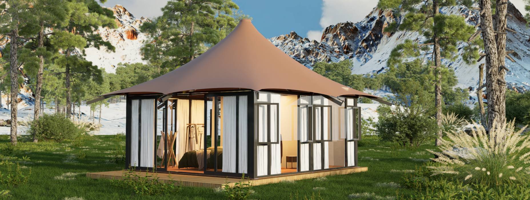 九江县多边形帐篷厂家